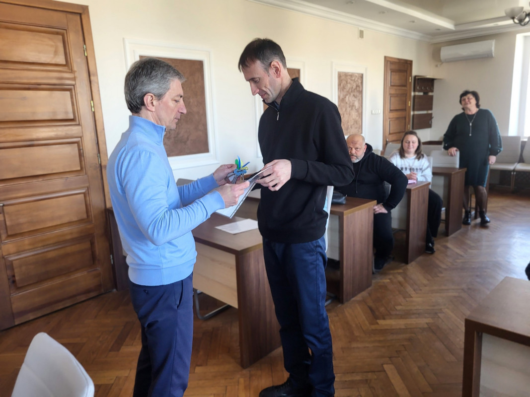 У Ковелі ветеран війни та родини ВПО отримали квартири у новобудові