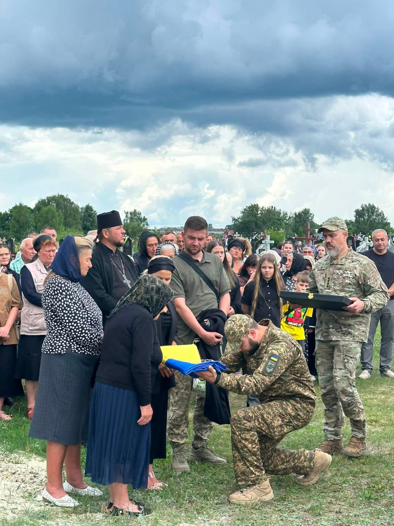 На Волині попрощалися з Героєм Сергієм Григілем