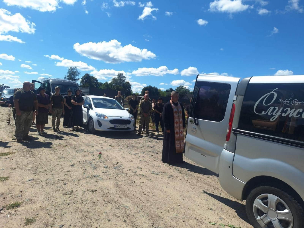 Мобілізували у січні: на Волині попрощалися із захисником Павлом Гелімом, який помер у лікарні