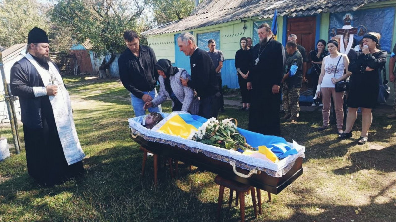 На Волині в останню путь провели старшого солдата Сергія Левкова
