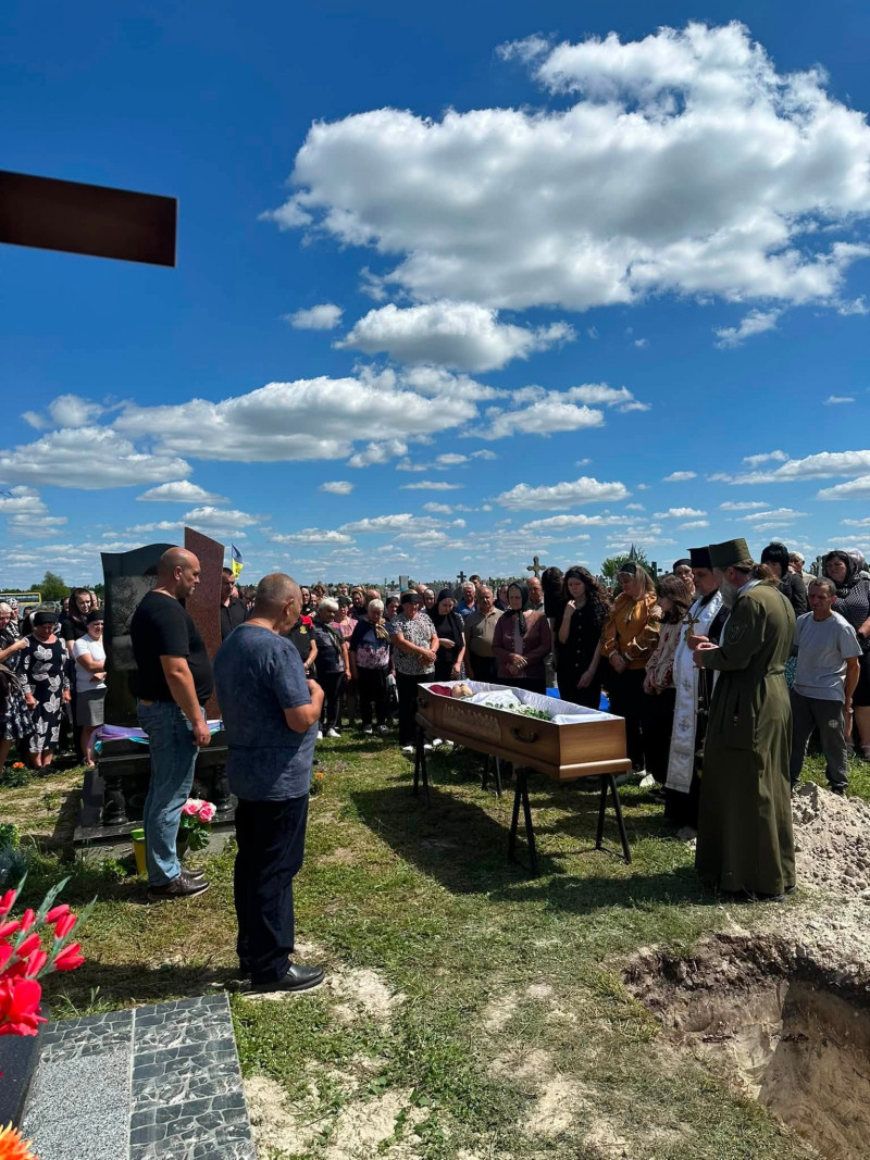 Війна забрала ще одне життя: на Волині поховали 45-річного Героя Ярослава Самчука