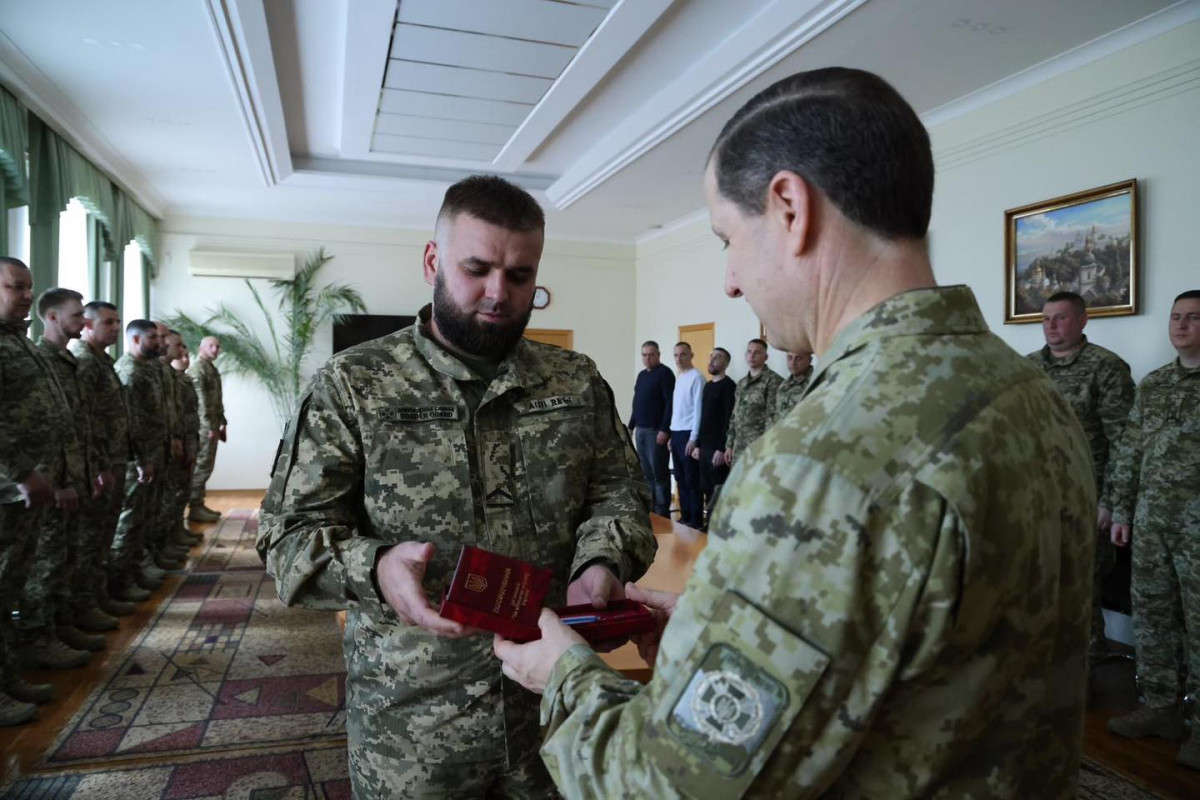 Прикордонники з Волині отримали нагороди за участь у боях на Донеччині та Харківщині