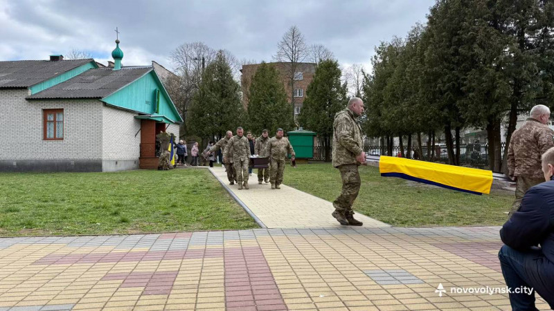 На Волині попрощалися із захисником України Ігорем Мединою