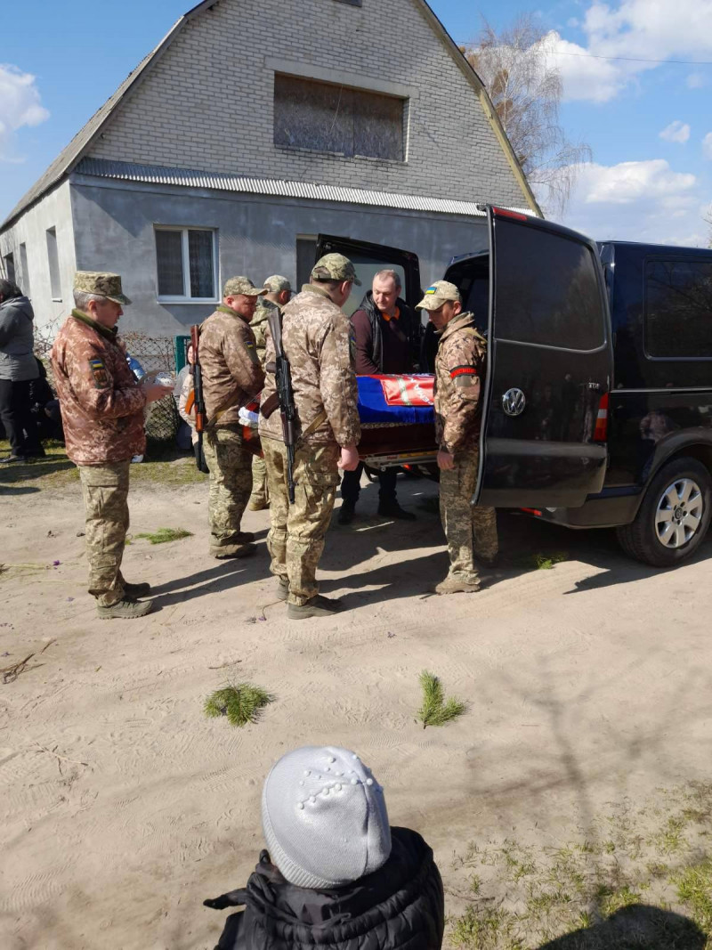 Загинув у грудні 2022 року: на Волині попрощалися із захисником Віктором Михальчуком