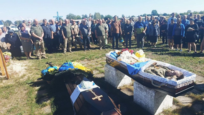 На Волині в останню путь провели старшого солдата Сергія Левкова
