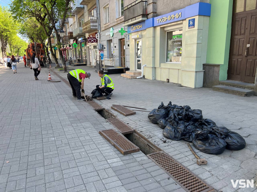У Луцьку чистять дощоприймачі: особливості роботи та незвичні знахідки у смітті