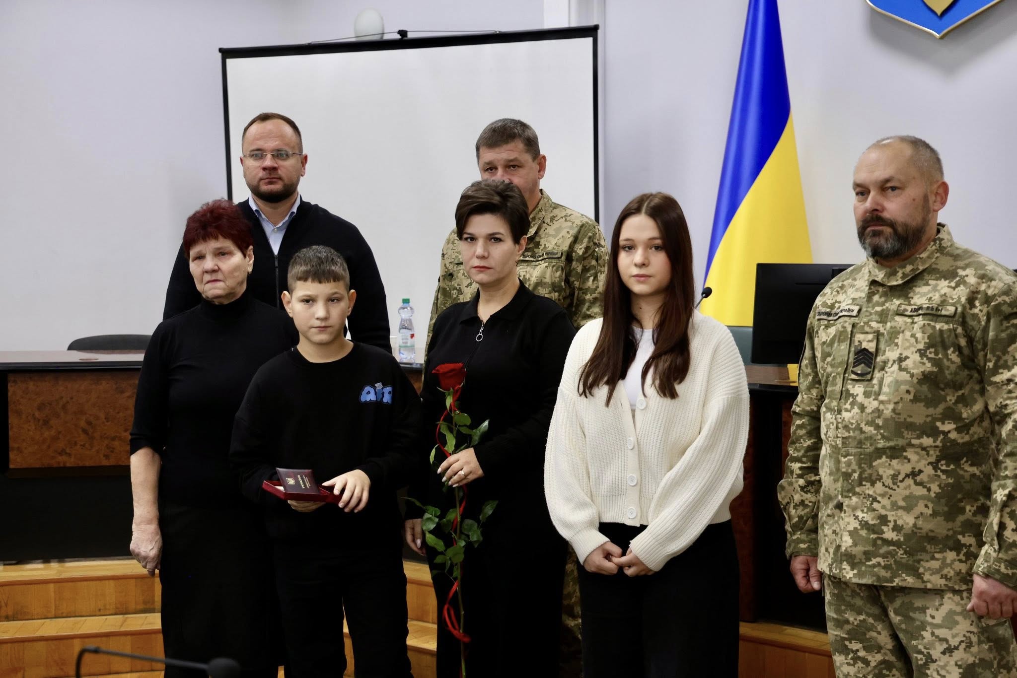 У Луцьку вручили державні нагороди родинам загиблих захисників України