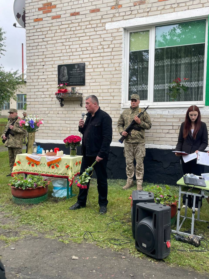 У День Героїв на Волині відкрили меморіальні дошки загиблим захисникам України