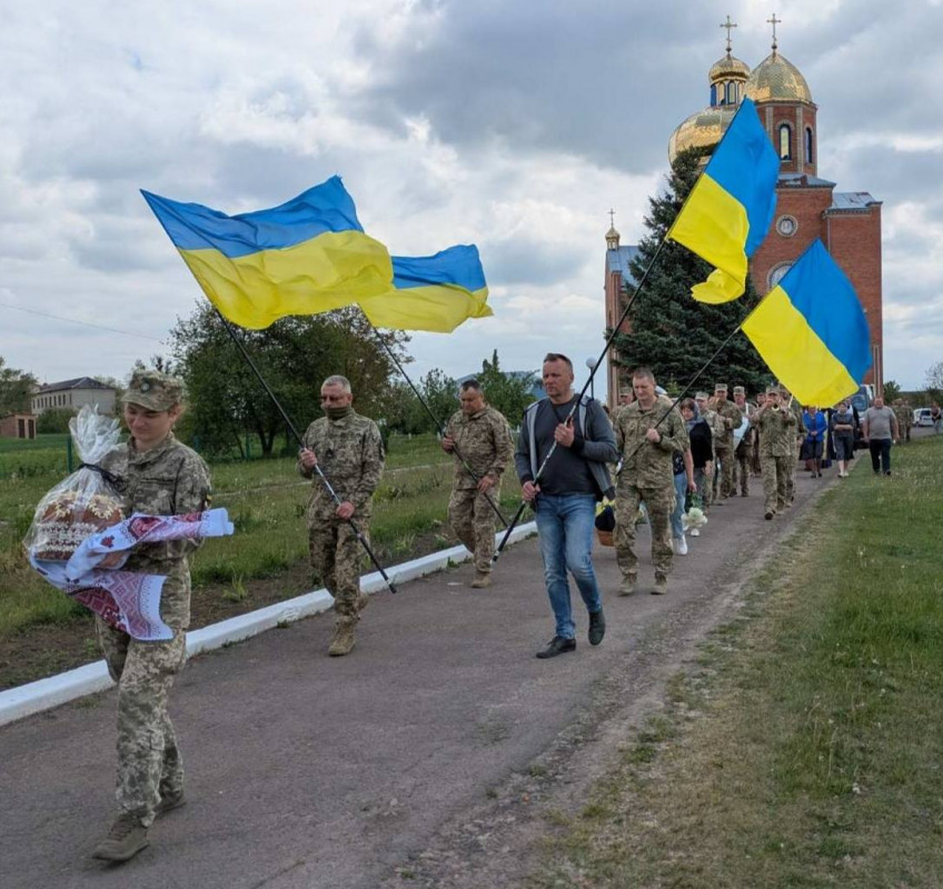 На Волині поховали військовослужбовця Валентина Сафонова