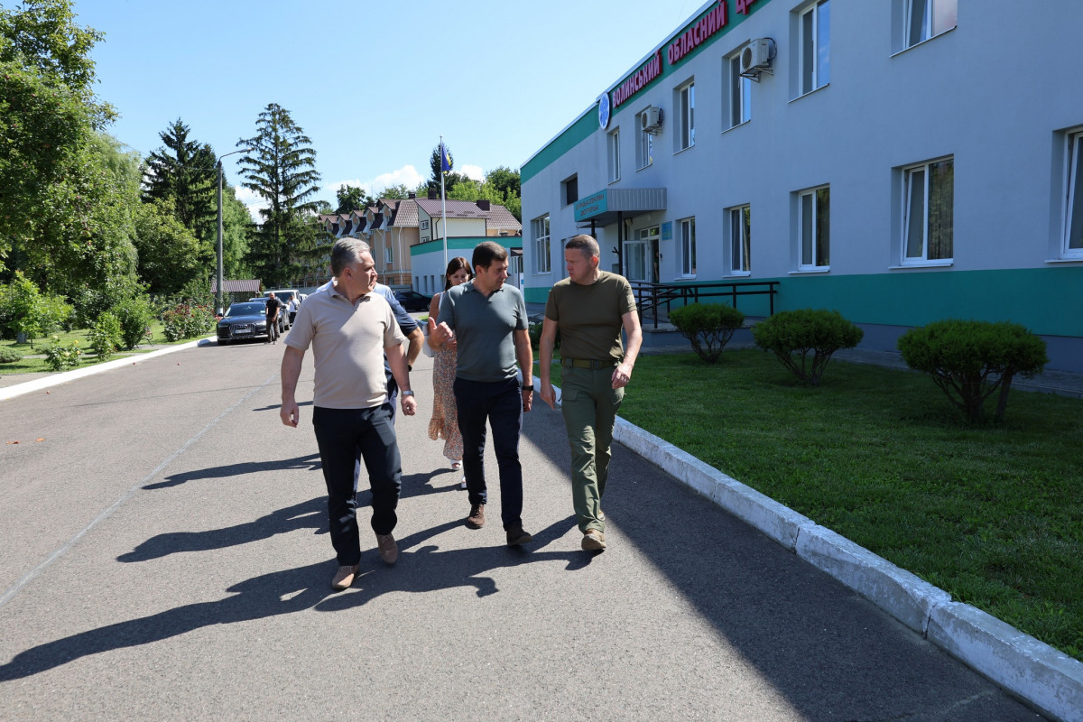 Іван Рудницький з Анатолієм Костиком перевірили волинські лікарні