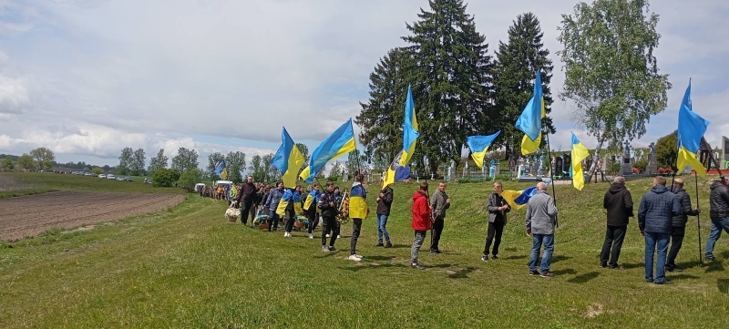 Загинув у бою понад два роки тому: на Волині попрощались з Героєм Григорієм Душним