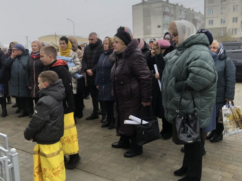 На Волині матір Героя у пам’ять загиблого сина встановила статую Божої Матері