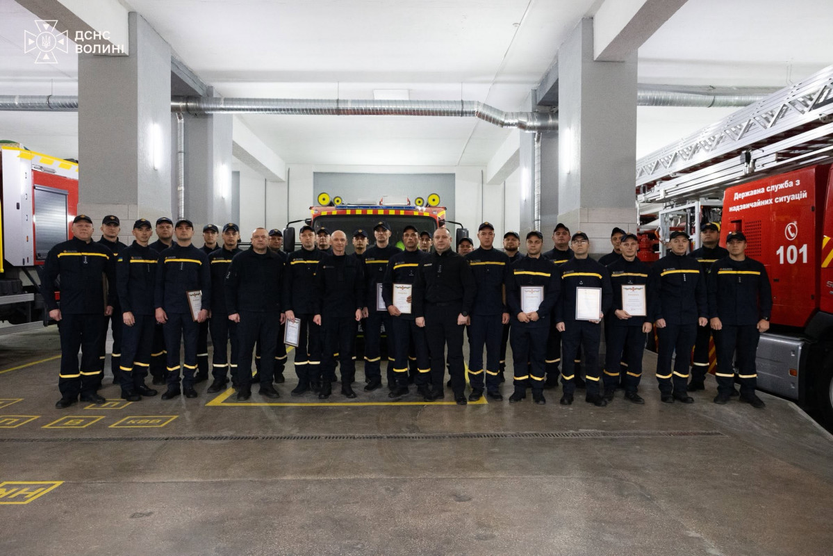 На Волині представили нового очільника рятувальників