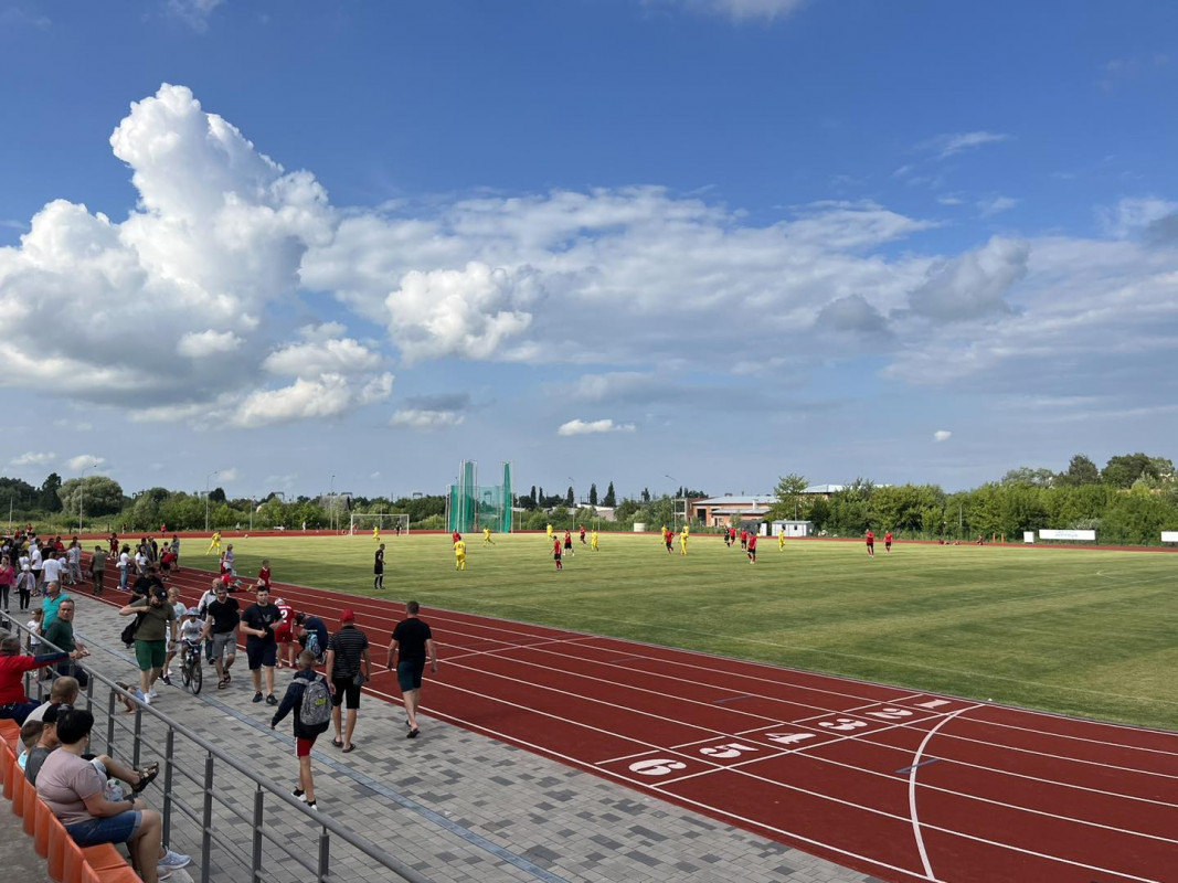 У місті на Волині відкрили спортивне ядро стадіону «Локомотив»