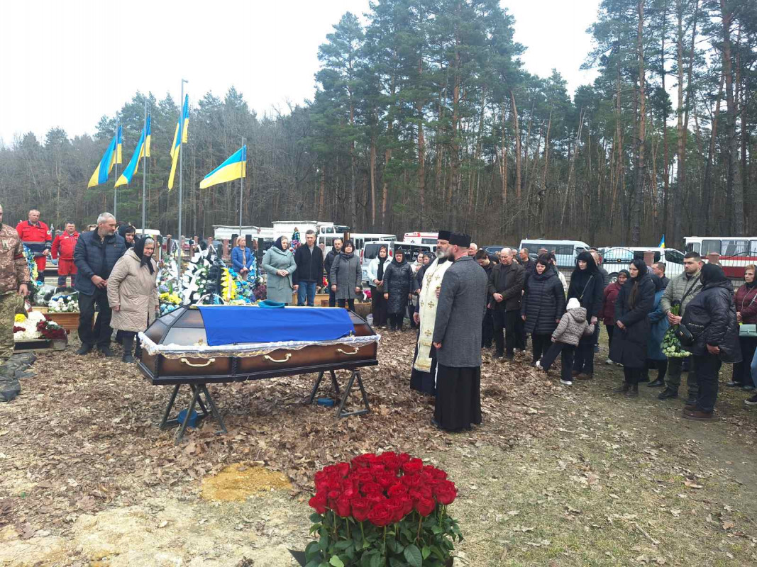 Герою навіки 25: на Волині попрощалися з Максимом Мурашком, який загинув на Курщині у листопаді 2024 року