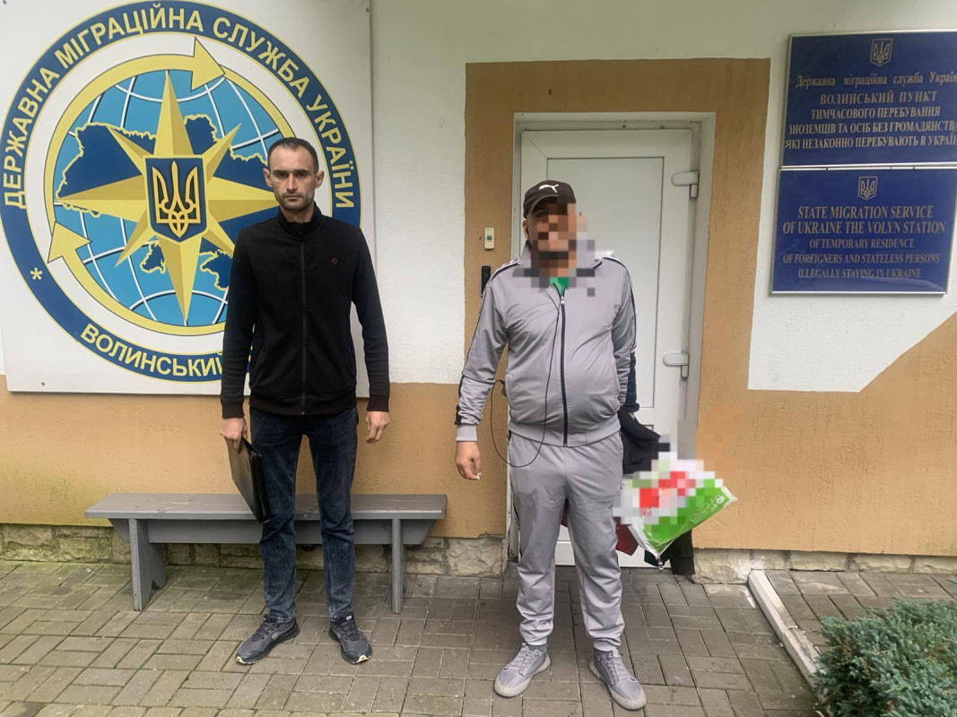 На Волині незаконно проживало двоє білорусів, їх примусово вивезли з України