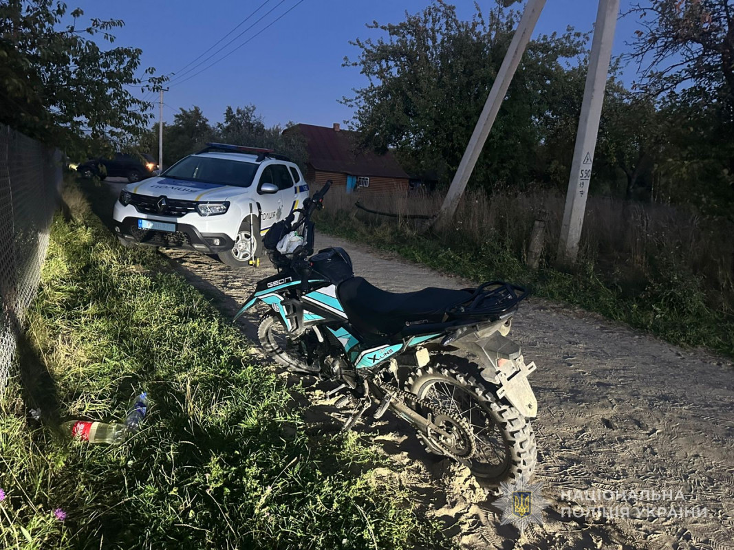 Аварійний вечір на Волині: три мотоцикли потрапили в ДТП, є тяжко травмовані