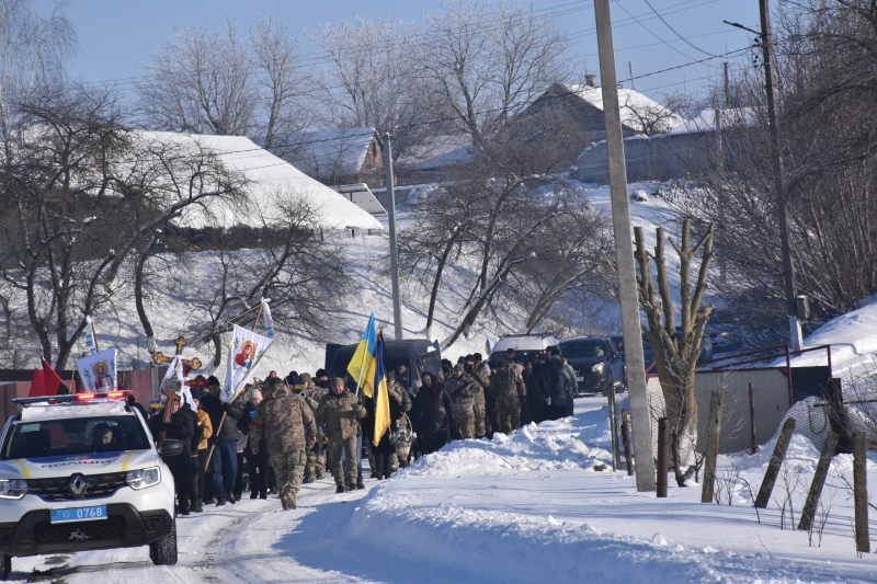Життя обірвалося в ДТП: на Волині попрощалися із захисником Віталієм Михальчуком