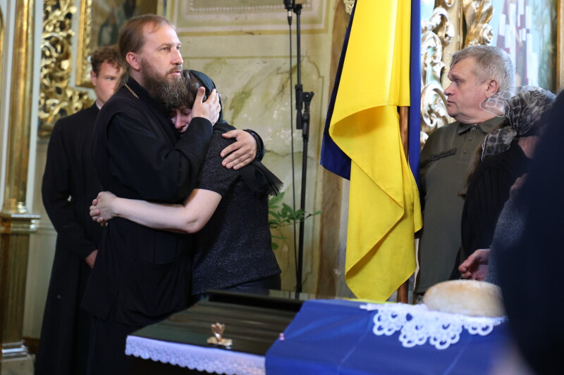 Навіки 51: на Волині попрощались з Героєм Олександром Голотюком