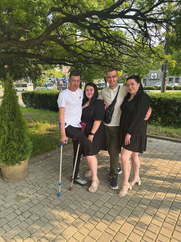 Ветеран із Запоріжжя, який втратив ногу під Торецьком, будує нове життя на Волині