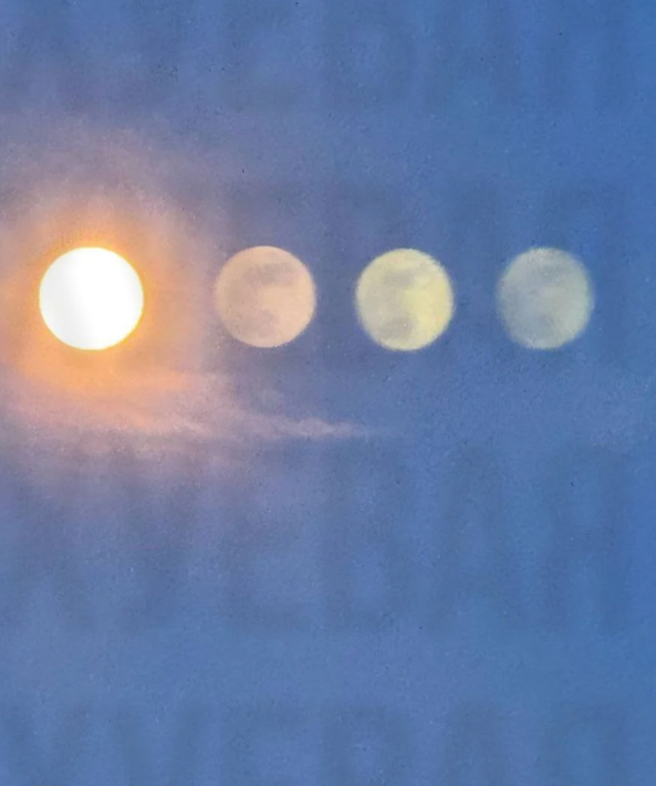 У небі над Одесою зійшли одразу чотири Місяці: що це таке. Фото