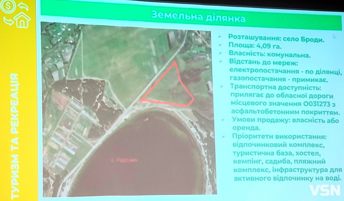 Які земельні ділянки продають і здають в оренду у прикордонній громаді на Волині