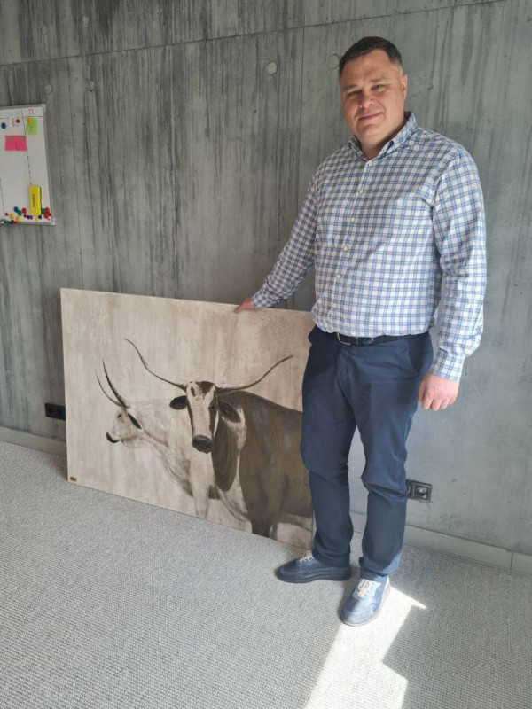 Картини, які допомагають ЗСУ: у Луцьку провели благодійний аукціон для штабу «Ангар»