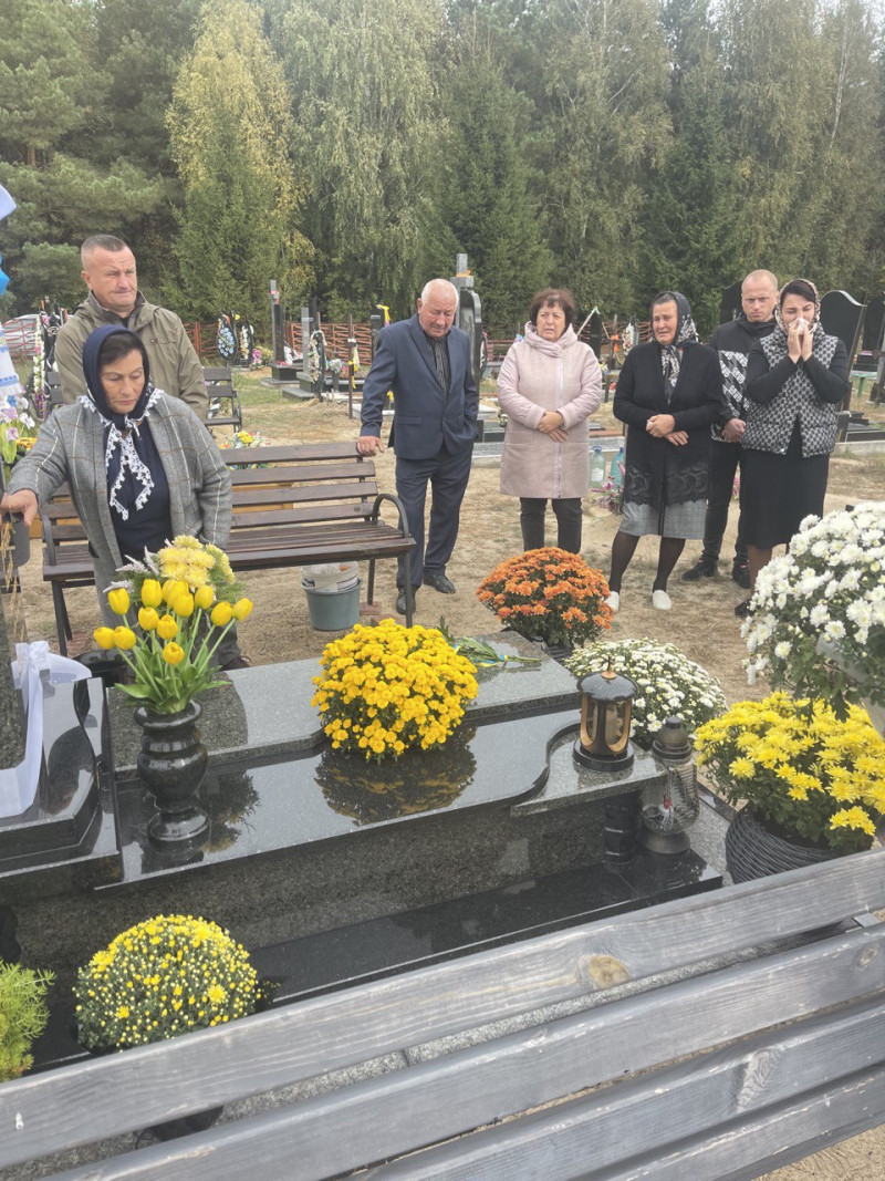 У річницю загибелі вшанували пам'ять воїна Валерія Зубчика з Волині