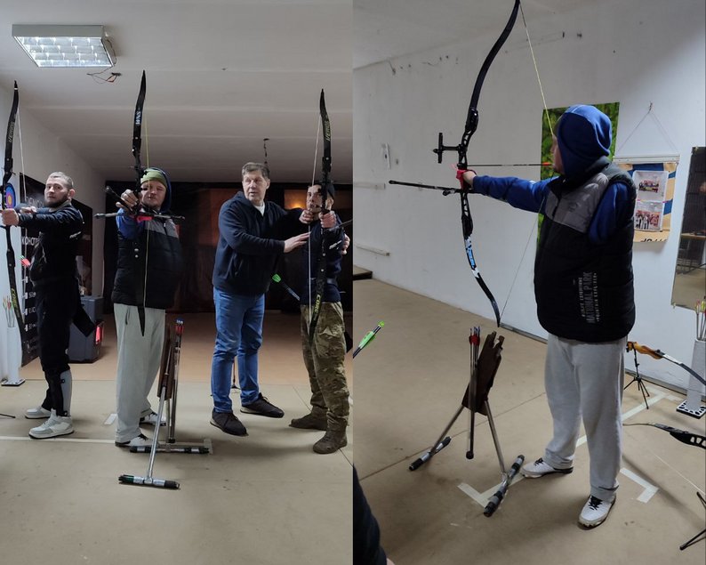 У трьох містах Волині відкрили клуби зі стрільби з лука для ветеранів і військових
