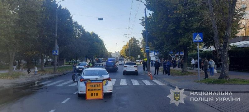 У Луцьку авто збило 8-річного хлопчика на пішохідному переході