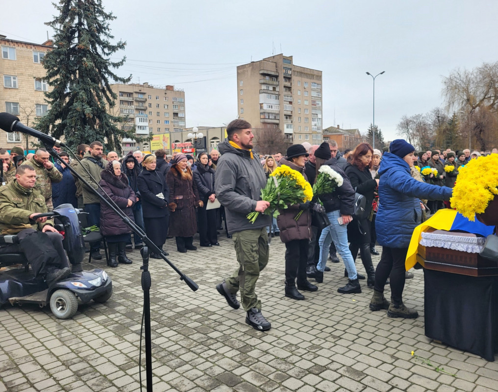 Зник безвісти ще навесні 2024 року: на Волині попрощалися з Героєм Віталієм Тимофєєвим