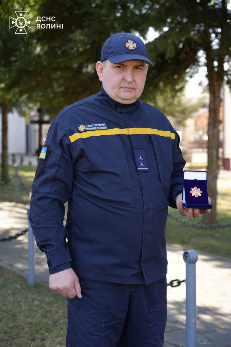 У Луцьку відзначили рятувальників за мужність під час ліквідації пожеж і наслідків обстрілів