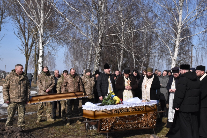 На Волині попрощалися із захисником Вадимом Гускою
