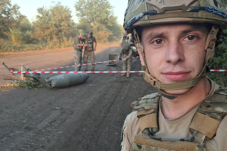 28-річний розвідник з Волині одружився у перший день нового року