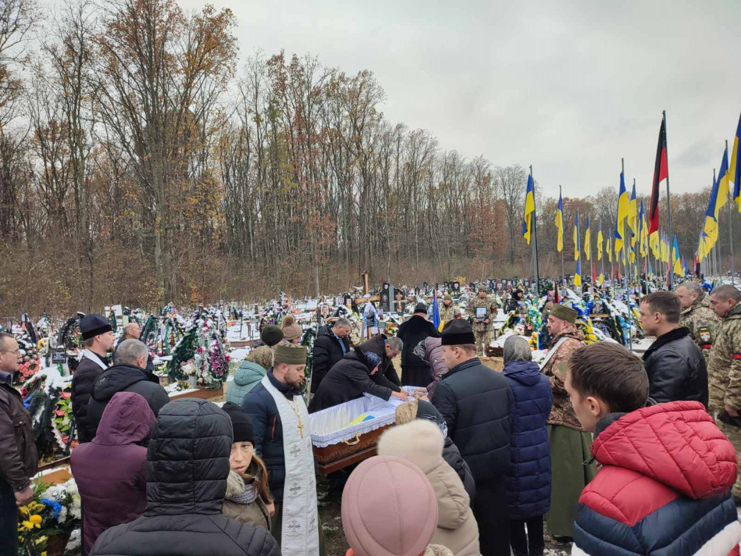 Навіки 28: на Волині попрощалися із Героєм Юрієм Наумчуком