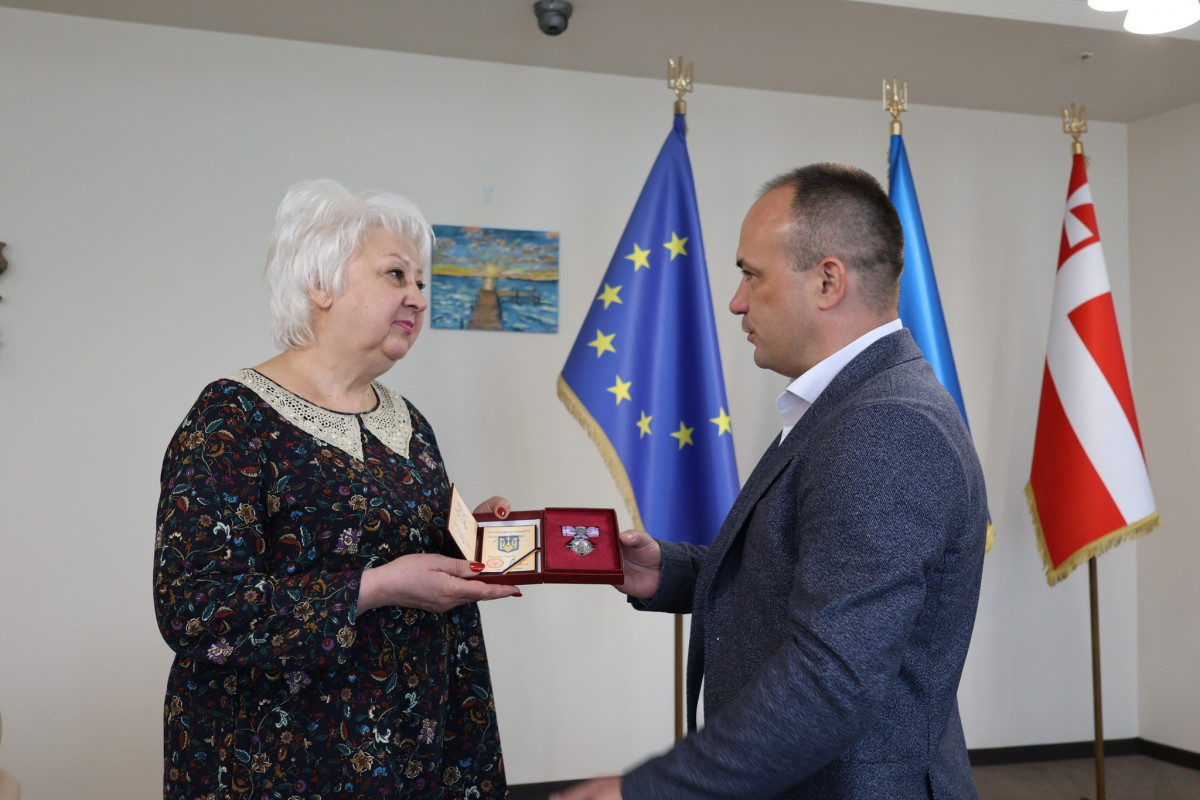 Волонтерка з Волині Діана Шевчук отримала нагороду від Президента України