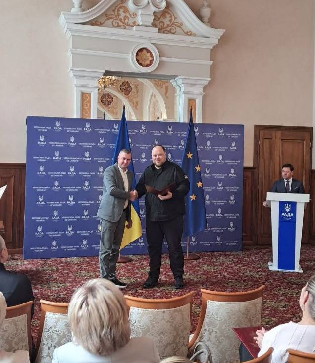 Вчитель з Волині отримав Премію Верховної Ради за цифрову платформу для шкіл