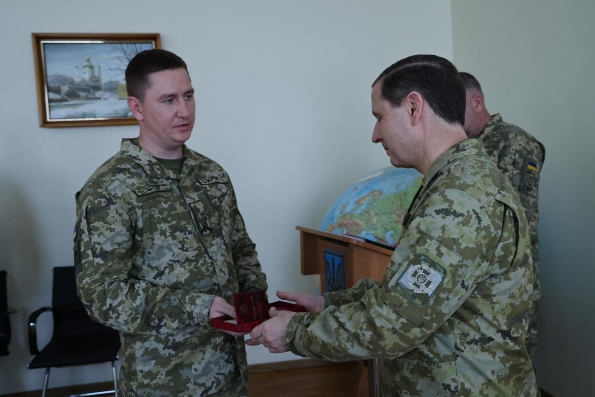 Прикордонники з Волині отримали нагороди за участь у боях на Донеччині та Харківщині