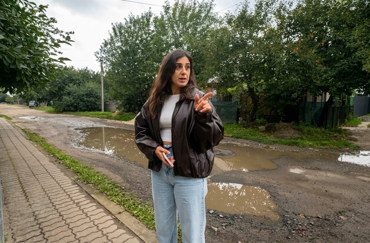 У Луцьку жителі півтора року просять відремонтувати розбиту дорогу