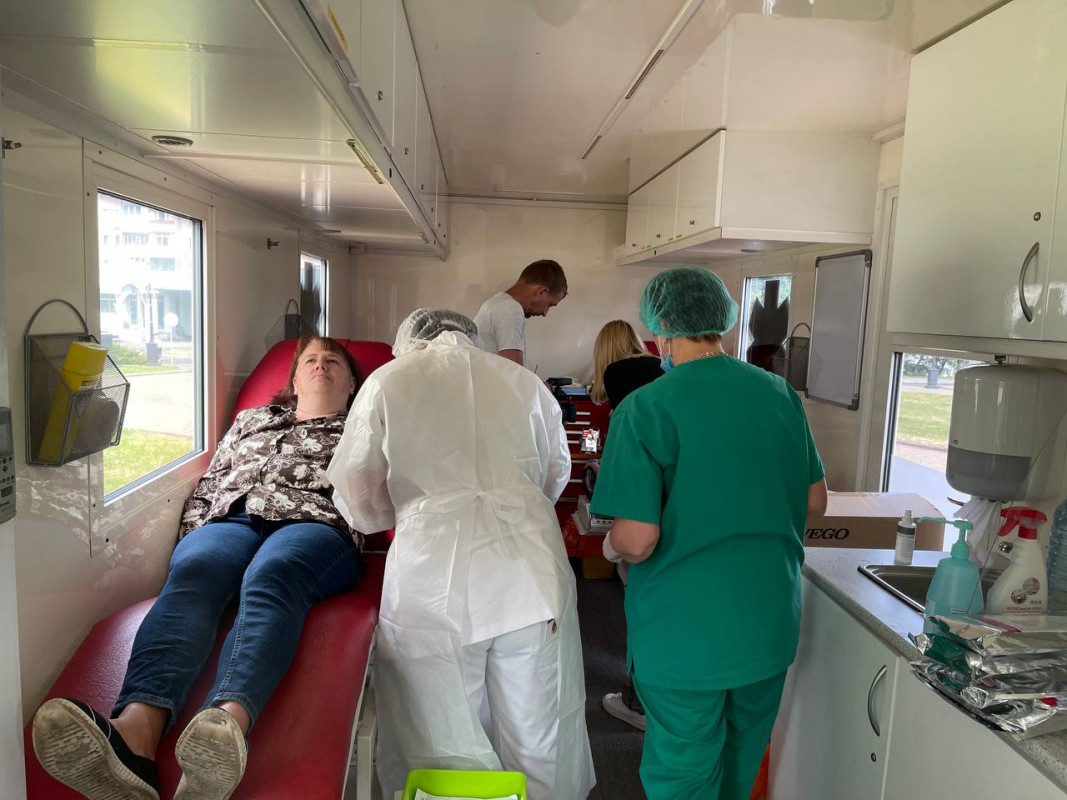 У Луцьку більше 150 людей здали кров для ЗСУ