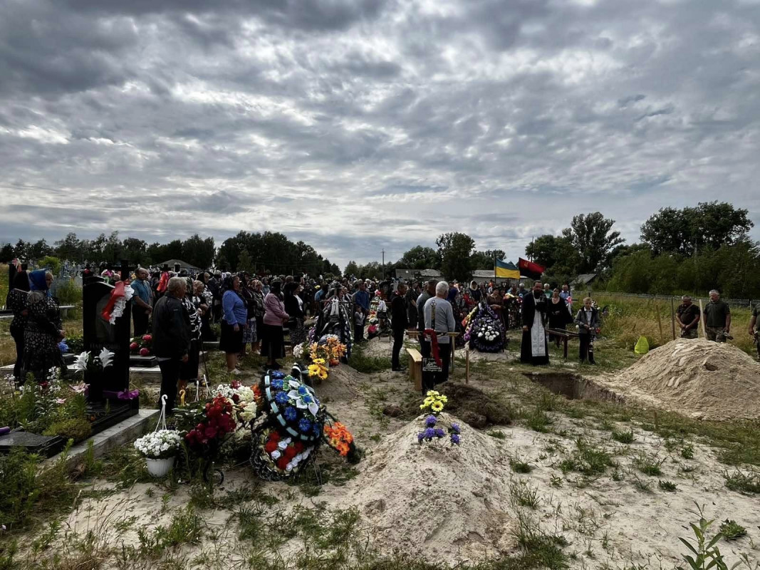 На Волині попрощалися з ветераном Віктором Кицем, який помер після поранень на війні