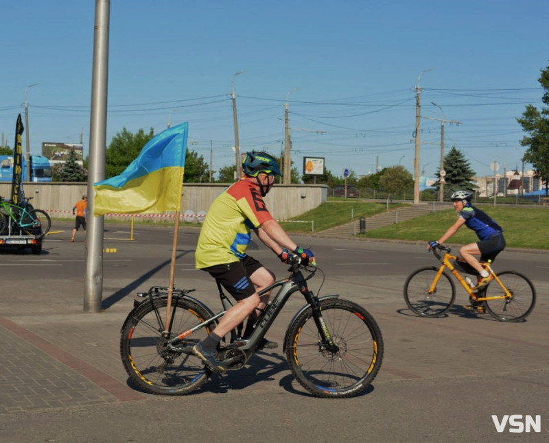 З вдячністю до ЗСУ: у Луцьку відбулася всеукраїнська акція «Велодень-2023»