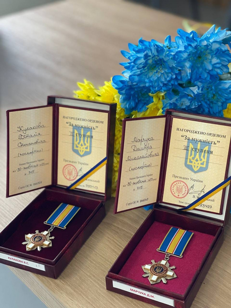 Героїчно загинув у День Незалежності: двох захисників з Волині посмертно нагородили орденами. Фото