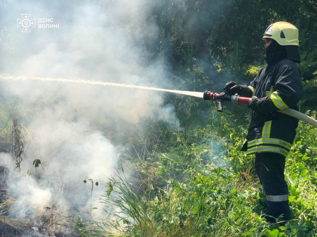 На Волині за добу через людську необережність трапилося сім пожеж