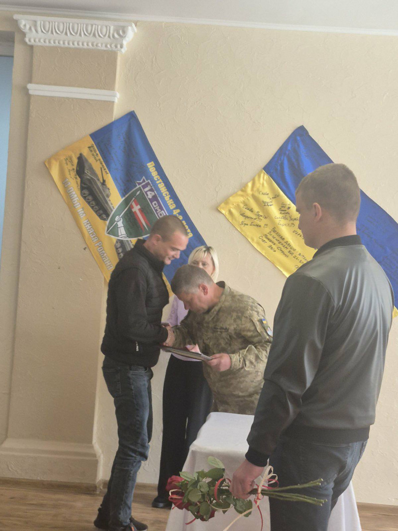 Ветеран із Волині отримав високу державну відзнаку за поранення