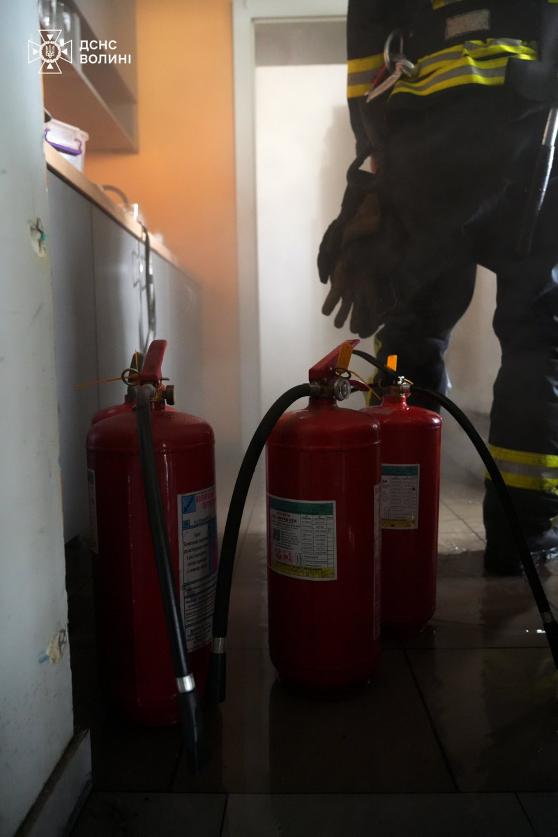 Деталі задимлення у РЦ «Промінь» у Луцьку: що стало причиною. Фото