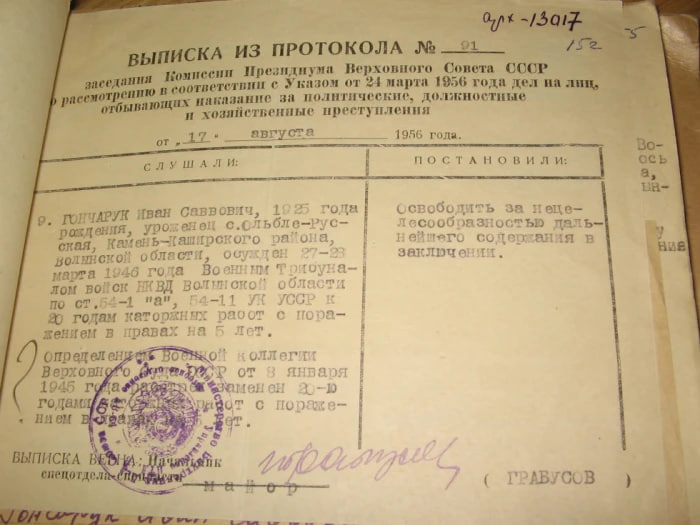 Останній страчений бандерівець: на стіні луцького СІЗО з'явився мурал з Іваном Гончаруком