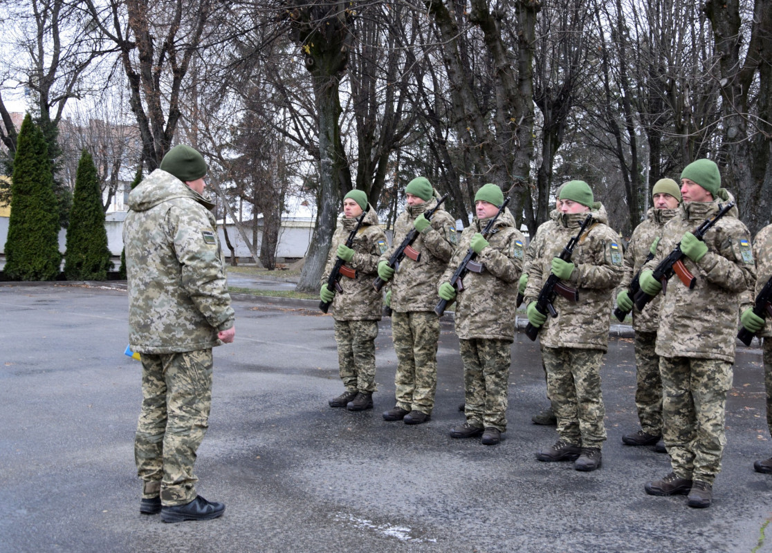 На Волині прикордонники склали військову присягу і стали на захист України