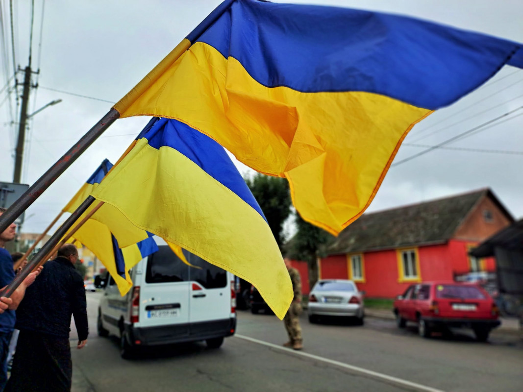 Через рік після загибелі: на Волині попрощалися з воїном Дмитром Бештою. Фото