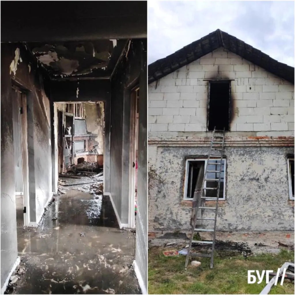 На Волині збирають кошти для підтримки сім’ї, у якої вщент згорів будинок